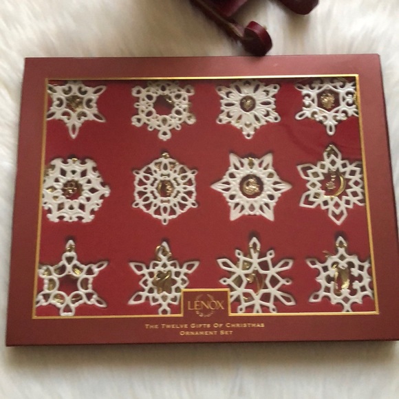 Lenox Other - || LENOX || DISCONTINUED COMPLETE SET 12 DAYS XMAS